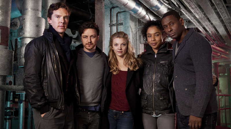 The cast of the 2013 Neverwhere radio play, where the Marquis de Carabas was played by David Harewood.